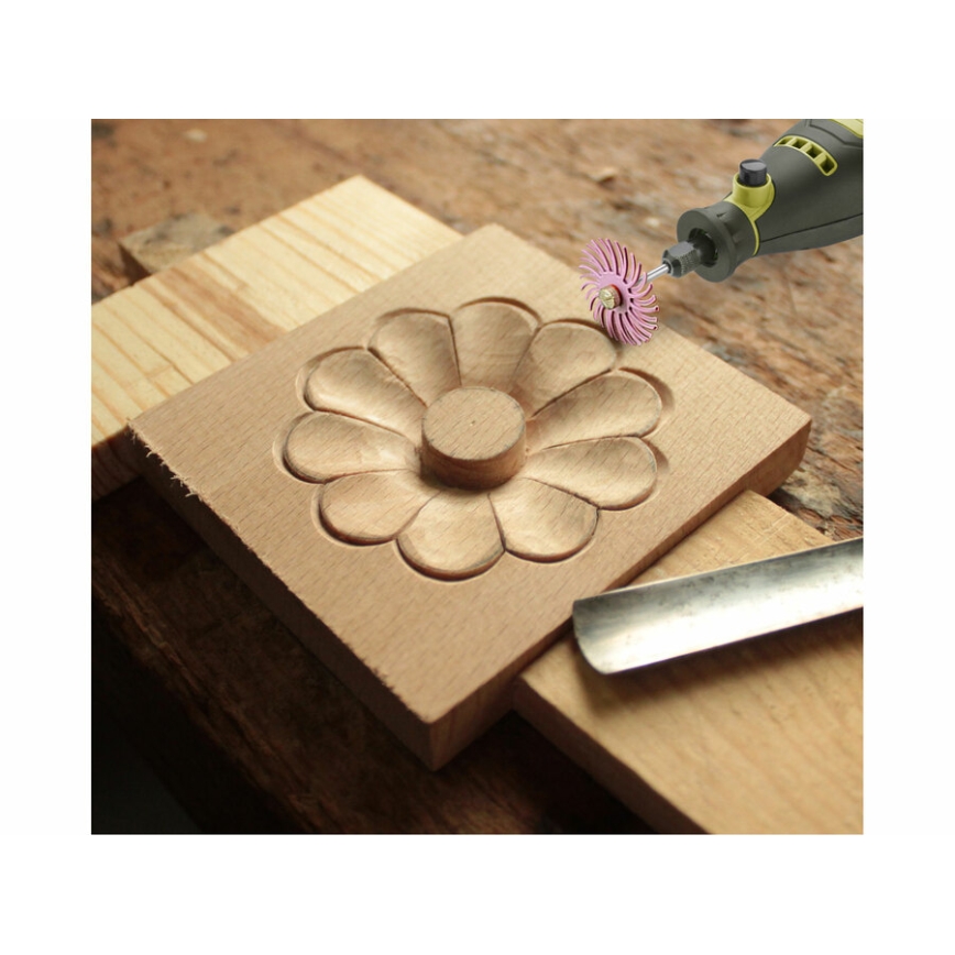 Extol - Přímá bruska s ohebným nástavcem 135W/230V