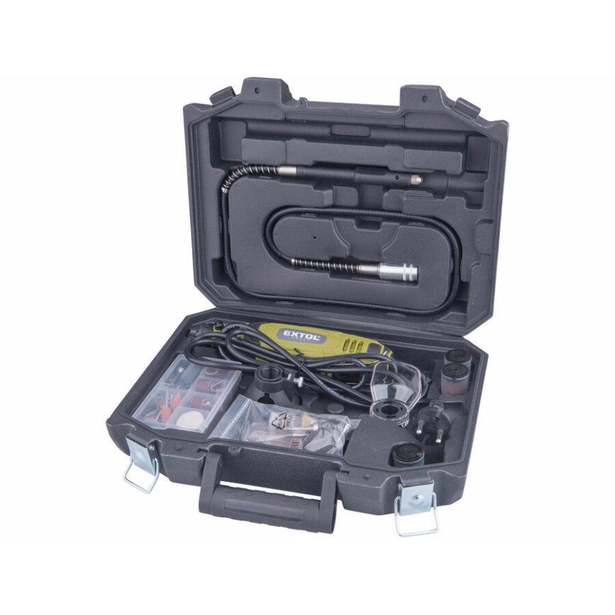 Extol - Přímá bruska s ohebným nástavcem 135W/230V