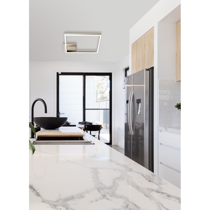 Fabas Luce 3394-61-225 - LED Stmívatelné stropní svítidlo BARD LED/39W/230V 3000K zlatá