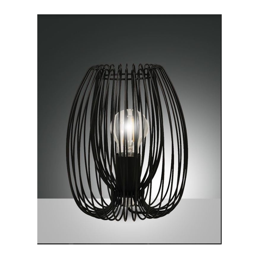 Fabas Luce 3677-34-101 - Stolní lampa CAMP 1xE27/40W/230V černá