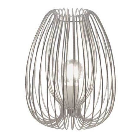 Fabas Luce 3677-34-102 - Stolní lampa CAMP 1xE27/40W/230V bílá