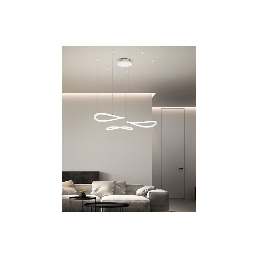 Fabas Luce 3711-47-102 - LED Lustr na lanku TIRRENO LED/50W/230V