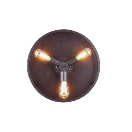 FANAWAY 212927 - LED Stropní ventilátor CLASSIC 3xE27/4W/230V černá + dálkové ovládání