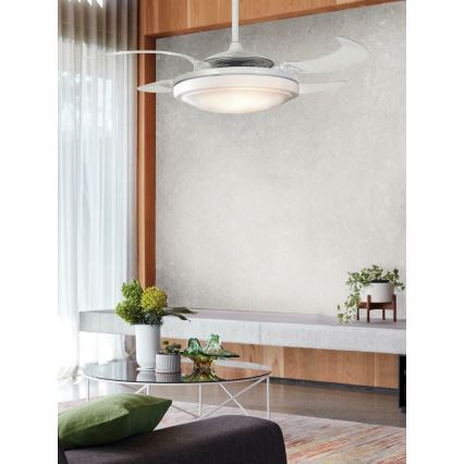 Lucci Air 212980 - Stropní ventilátor FANAWAY EVORA 2xE27/15W/230V