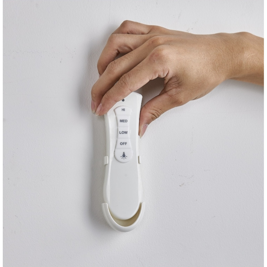 FANAWAY 212982 - Stropní ventilátor EVORA 2xE27/20W/230V lesklý chrom + dálkové ovládání