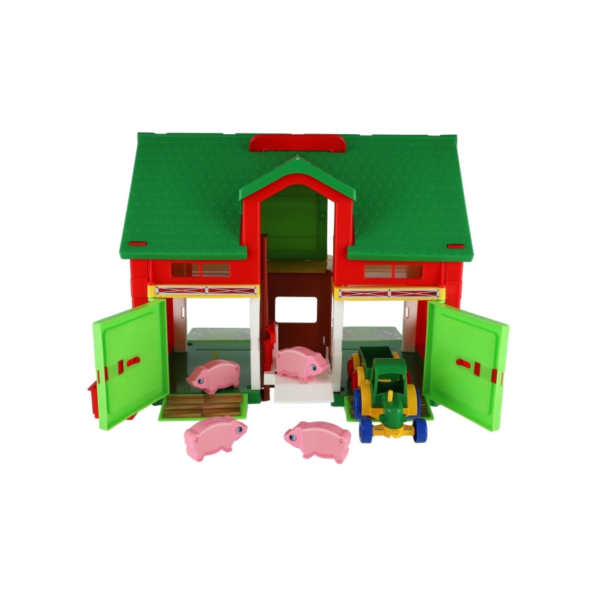 Farmářský domeček s příslušenstvím