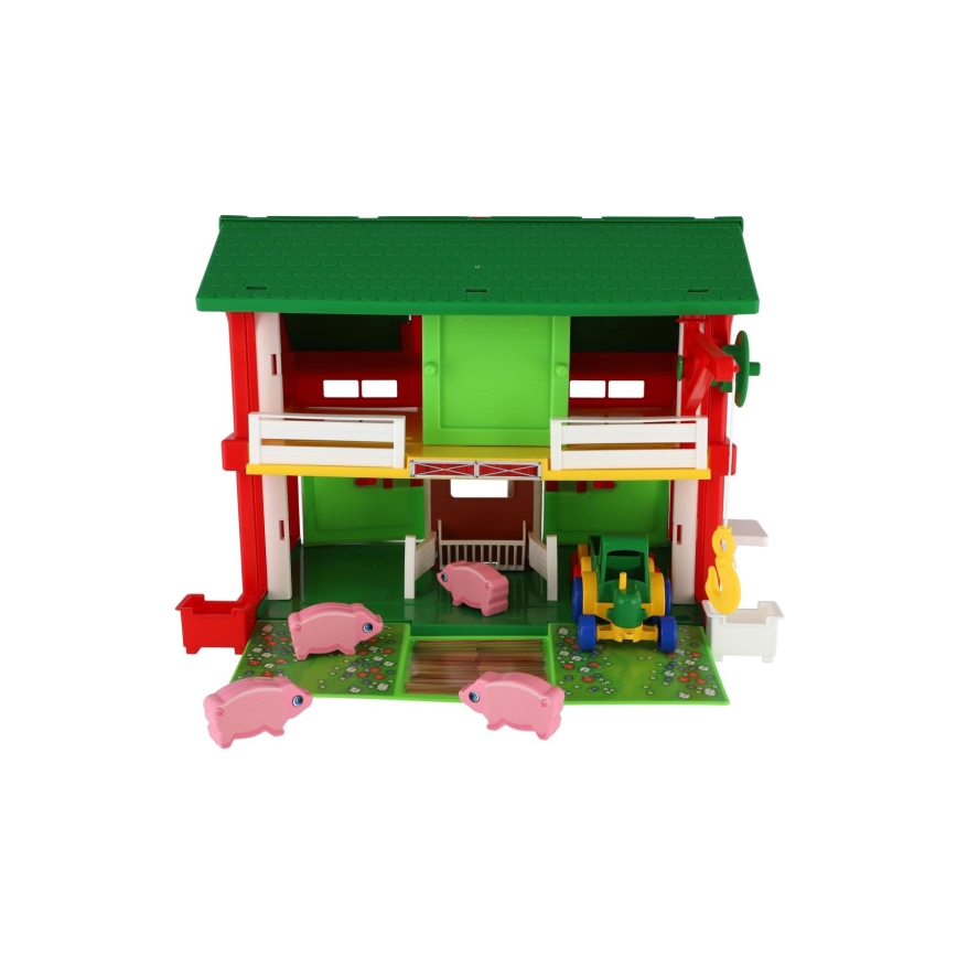 Farmářský domeček s příslušenstvím