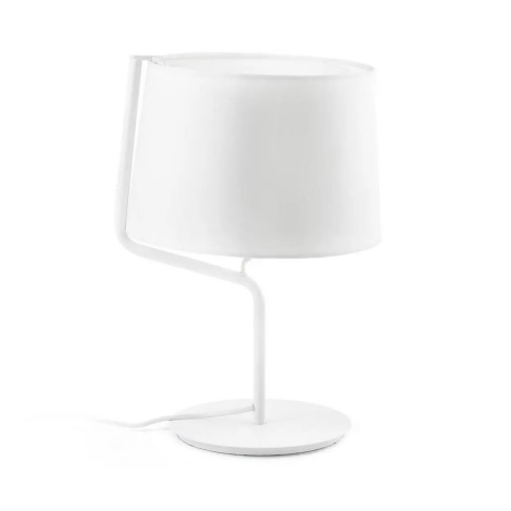 FARO 29332 - Stolní lampa BERNI 1xE27/15W/230V bílá