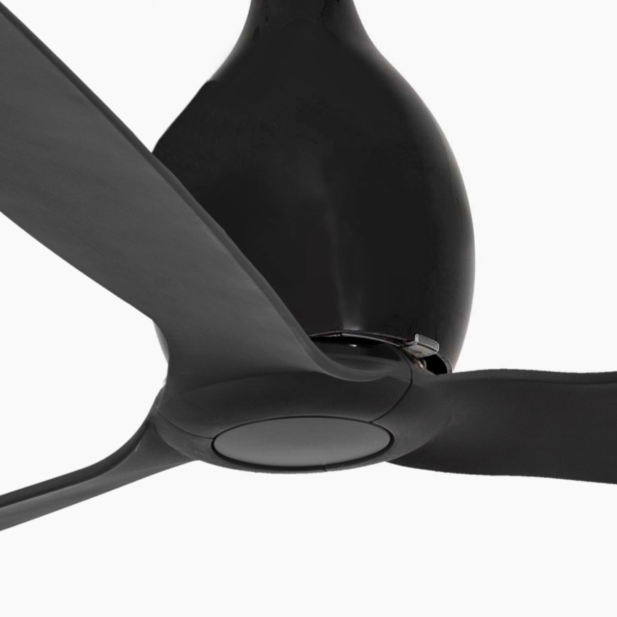 FARO 32030 - Stropní ventilátor MINI ETERFAN černá pr. 128 cm + dálkové ovládání