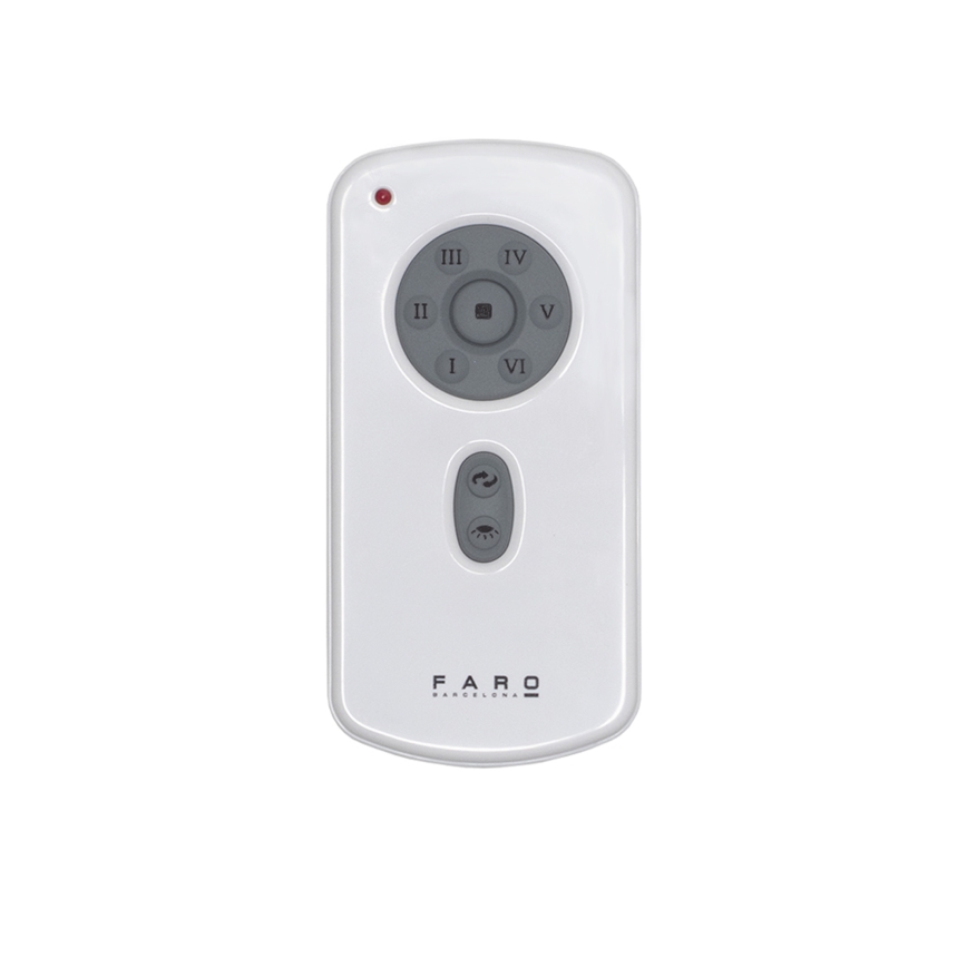 FARO 32030 - Stropní ventilátor MINI ETERFAN černá pr. 128 cm + dálkové ovládání