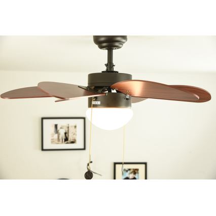 FARO 33185 - Stropní ventilátor PALAO 1xE14/40W/230V