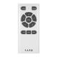 FARO 33397 - LED Stropní ventilátor DISC FAN 2xLED/35W/230V bílá + dálkové ovládání