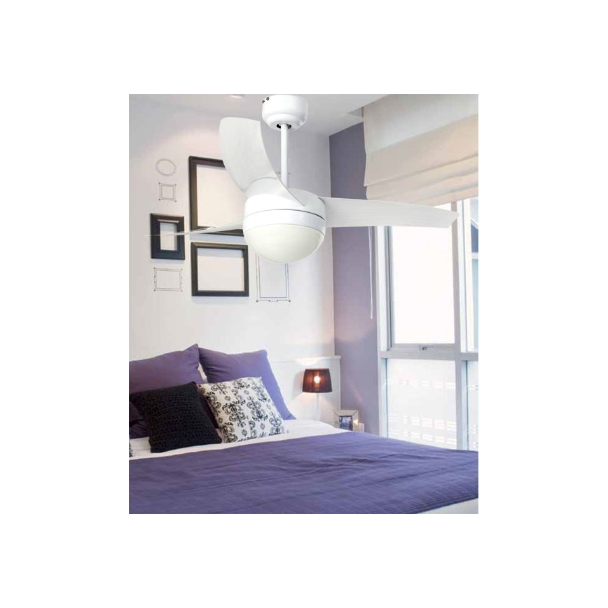 FARO 33415 - Stropní ventilátor EASY 2xE27/15W/230V