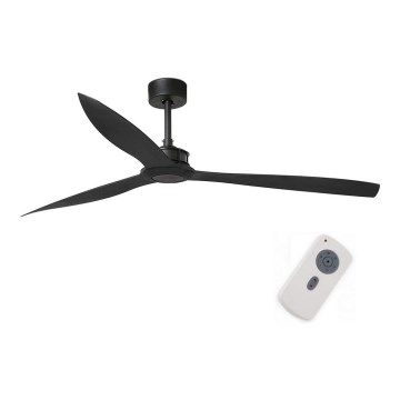 FARO 33432 - Stropní ventilátor JUST FAN XL pr. 178 cm černá + dálkové ovládání