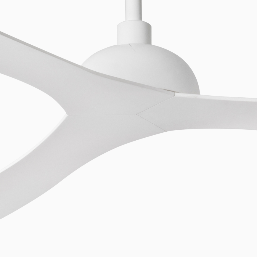 FARO 33446WT - Stropní ventilátor GOTLAND L bílá pr. 132 cm Wi-Fi Tuya + dálkové ovládání