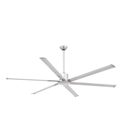 FARO 33465A - Stropní ventilátor ANDROS XL matný chrom pr. 213 cm + dálkové ovládání