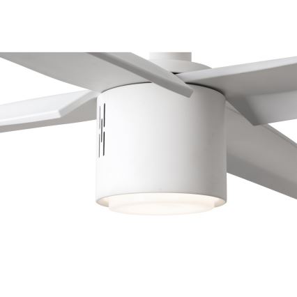 FARO 33494 - LED Stmívatelný stropní ventilátor ATTOS LED/20W/230V bílá + dálkové ovládání