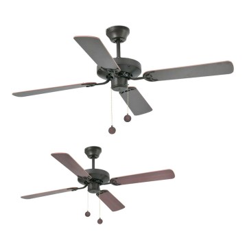 FARO 33713 - Stropní ventilátor YAKARTA hnědá pr. 121 cm