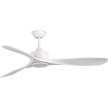 FARO 33750DCWT - Stropní ventilátor LUZON L bílá pr. 132 cm Wi-Fi Tuya + dálkové ovládání
