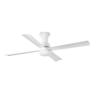 FARO 33756WT - LED Stropní ventilátor FRASER XL LED/16W/230V bílá pr. 120 cm Wi-Fi Tuya + dálkové ovládání