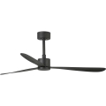 FARO 33761WT - Stropní ventilátor AMELIA L černá pr. 132 cm Wi-Fi Tuya + dálkové ovládání