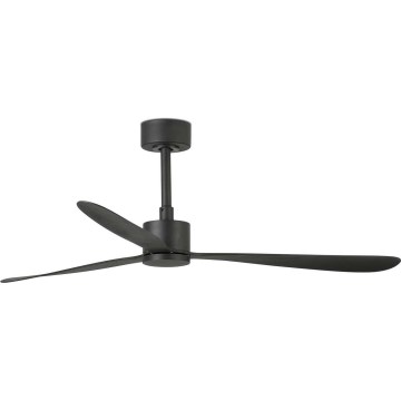 FARO 33761WT - Stropní ventilátor AMELIA L černá pr. 132 cm Wi-Fi Tuya + dálkové ovládání