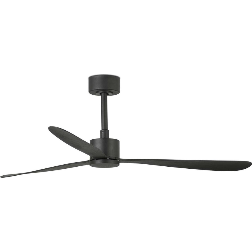 FARO 33761WT - Stropní ventilátor AMELIA L černá pr. 132 cm Wi-Fi Tuya + dálkové ovládání