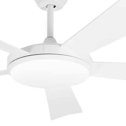 FARO 33803 - LED Stropní ventilátor SAONA LED/24W/230V bílá pr. 132 cm + dálkové ovládání