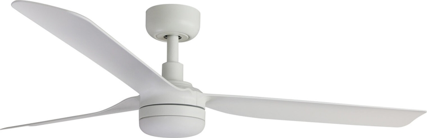 FARO 33814WT-20 - LED Stmívatelný stropní ventilátor PUNT M LED/18W/230V 3000/4200/6500K bílá pr. 132 cm Wi-Fi Tuya + dálkové ovládání