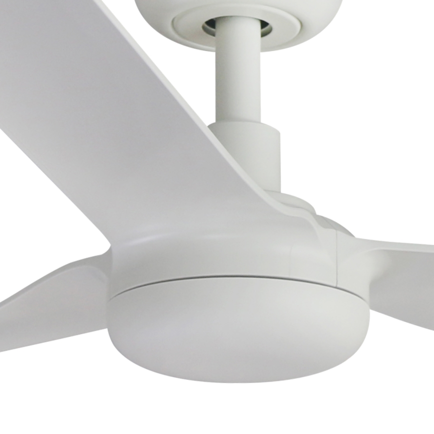 FARO 33814WT - Stropní ventilátor PUNT M bílá pr. 132 cm Wi-Fi Tuya + dálkové ovládání