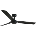 FARO 33815WT - Stropní ventilátor PUNT M černá pr. 132 cm Wi-Fi Tuya + dálkové ovládání