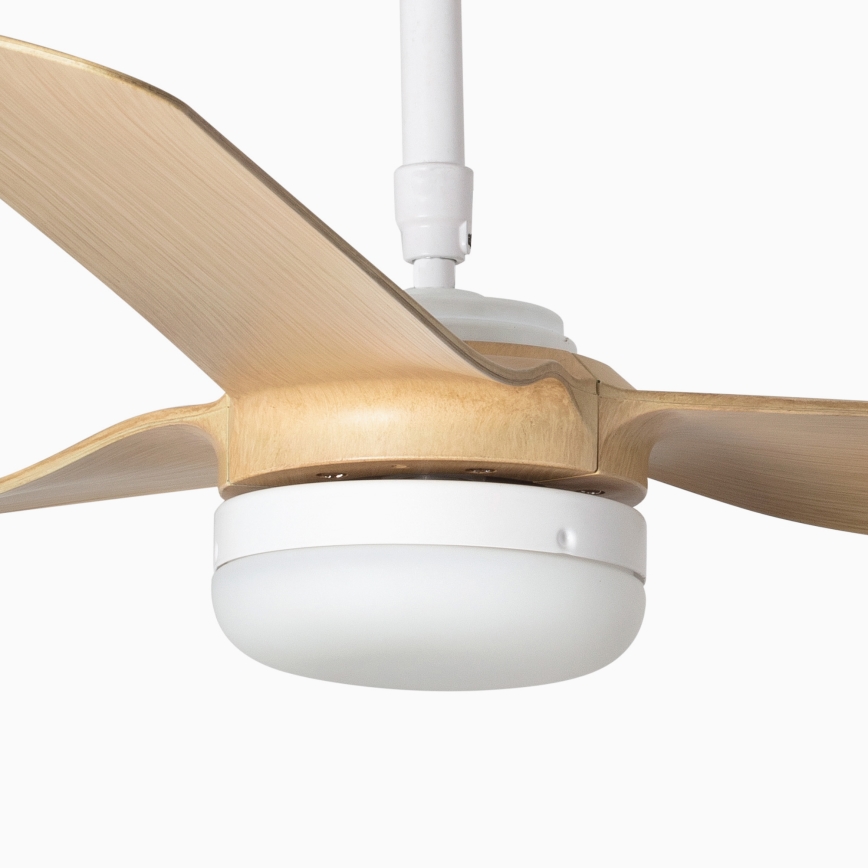 FARO 33816-20 - LED Stropní ventilátor PUNT LED/18W/230V Wi-Fi hnědá/černá + dálkové ovládání