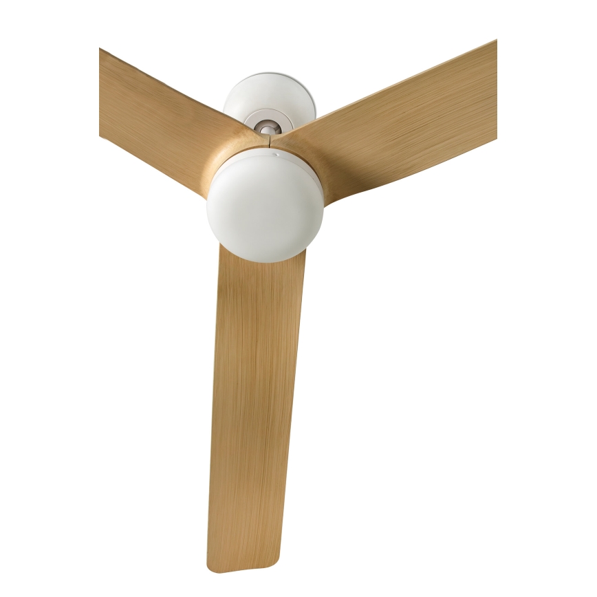 FARO 33816-20 - LED Stropní ventilátor PUNT LED/18W/230V Wi-Fi hnědá/černá + dálkové ovládání