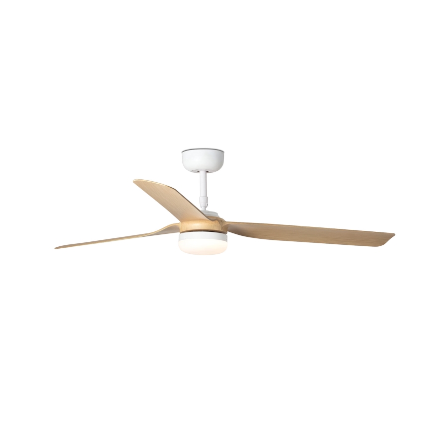 FARO 33816-20 - LED Stropní ventilátor PUNT LED/18W/230V Wi-Fi hnědá/černá + dálkové ovládání