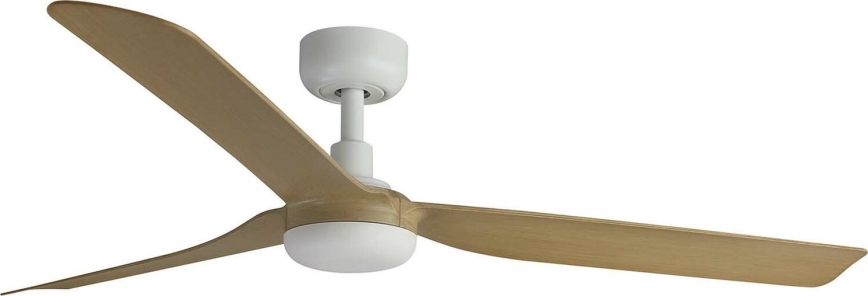 FARO 33816WT - Stropní ventilátor PUNT M hnědá/bílá pr. 132 cm Wi-Fi Tuya + dálkové ovládání