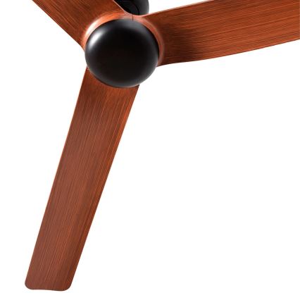 FARO 33817 - Stropní ventilátor PUNT hnědá/černá pr. 130 cm + dálkové ovládání