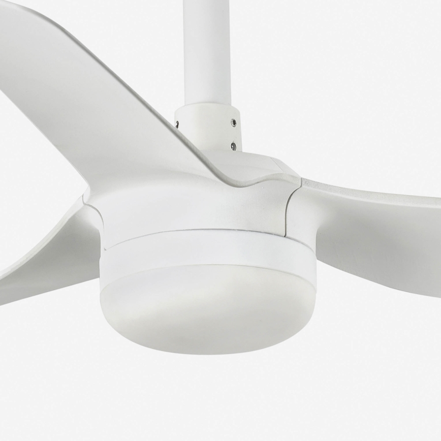 FARO 33820-1TW - LED Stmívatelný stropní ventilátor MINI PUNT S LED/10W 2700/3000/4000K bílá pr. 90 cm + dálkové ovládání