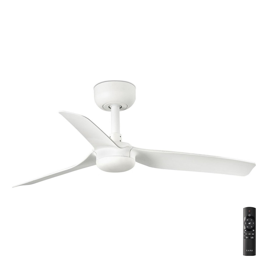 FARO 33820 - Stropní ventilátor MINI PUNT S bílá pr. 90 cm + dálkové ovládání