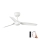 FARO 33820WP - Stropní ventilátor MINI PUNT S bílá pr. 90 cm SMART + dálkové ovládání