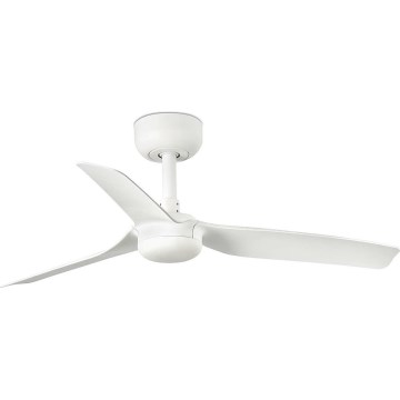 FARO 33820WT - Stropní ventilátor MINI PUNT S bílá pr. 90 cm Wi-Fi Tuya + dálkové ovládání