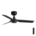 FARO 33822 - Stropní ventilátor MINI PUNT S černá pr. 90 cm + dálkové ovládání