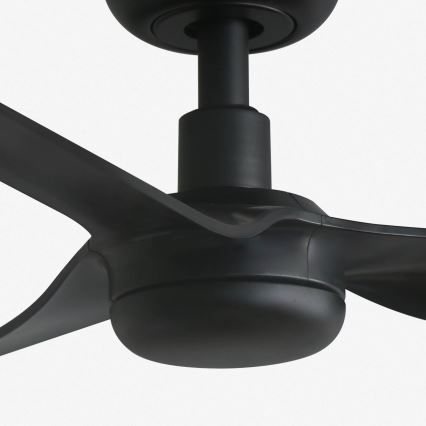 FARO 33822WP - Stropní ventilátor MINI PUNT S černá pr. 90 cm SMART + dálkové ovládání