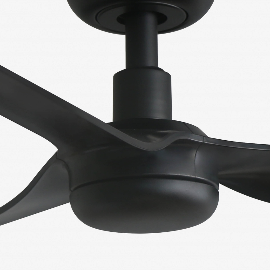 FARO 33822WP - Stropní ventilátor MINI PUNT S černá pr. 90 cm SMART + dálkové ovládání