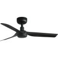 FARO 33822WT - Stropní ventilátor MINI PUNT S černá pr. 90 cm Wi-Fi Tuya + dálkové ovládání