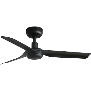 FARO 33822WT - Stropní ventilátor MINI PUNT S černá pr. 90 cm Wi-Fi Tuya + dálkové ovládání