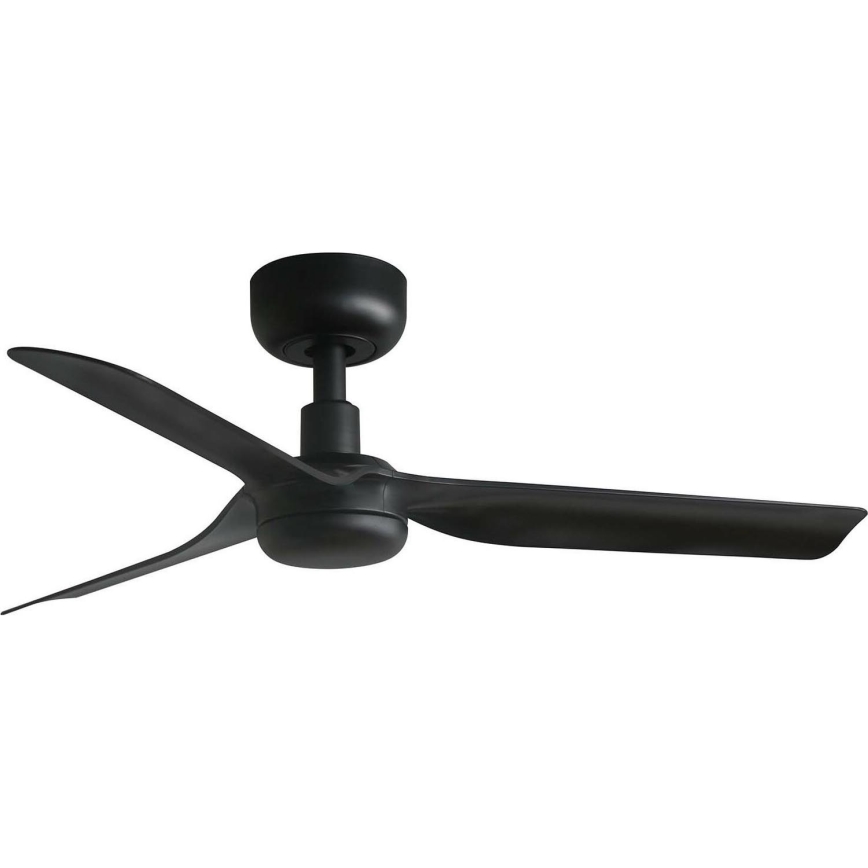 FARO 33822WT - Stropní ventilátor MINI PUNT S černá pr. 90 cm Wi-Fi Tuya + dálkové ovládání