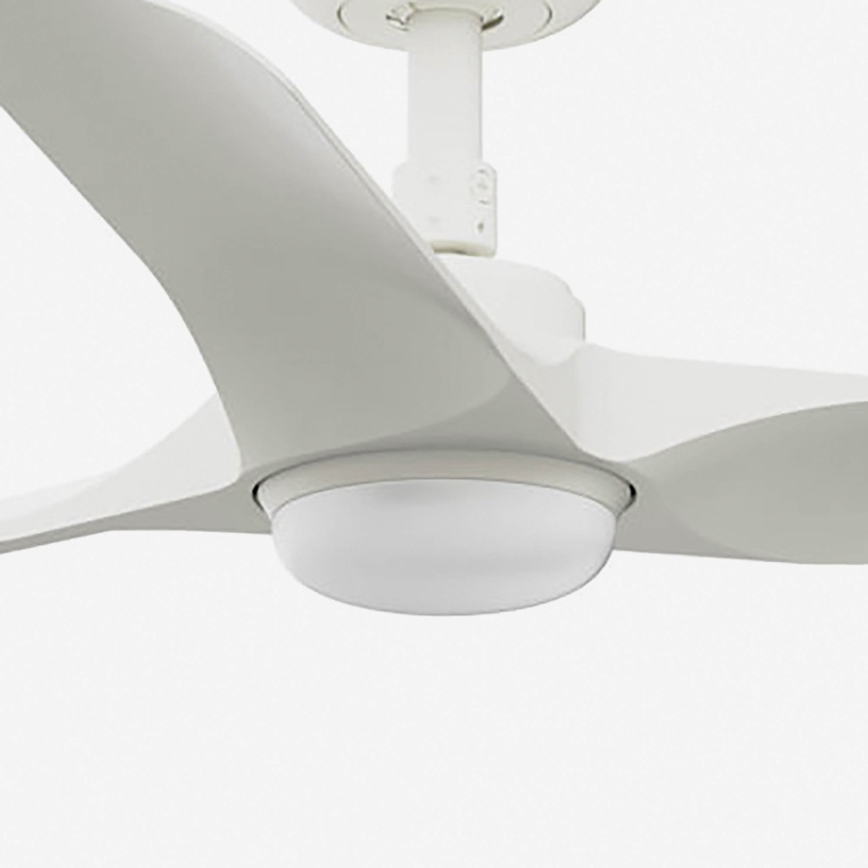 FARO 33824-1TW - LED Stmívatelný stropní ventilátor HEY S LED/10W/230V 2700/3000/4000K bílá pr. 90 cm + dálkové ovládání