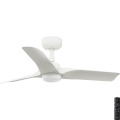 FARO 33824-1TW - LED Stmívatelný stropní ventilátor HEY S LED/10W/230V 2700/3000/4000K bílá pr. 90 cm + dálkové ovládání