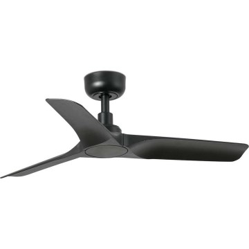 FARO 33825WT - Stropní ventilátor HEY S černá pr. 90 cm Wi-Fi Tuya + dálkové ovládání