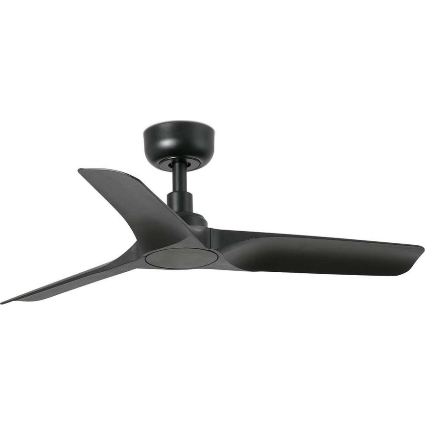 FARO 33825WT - Stropní ventilátor HEY S černá pr. 90 cm Wi-Fi Tuya + dálkové ovládání
